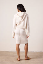 Mills Shrunken Cotton Zip Hoodie Sweater