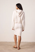 Jemma Cotton Knit Sweater Skirt