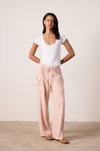 Sydney Wide Leg Linen Viscose Pant