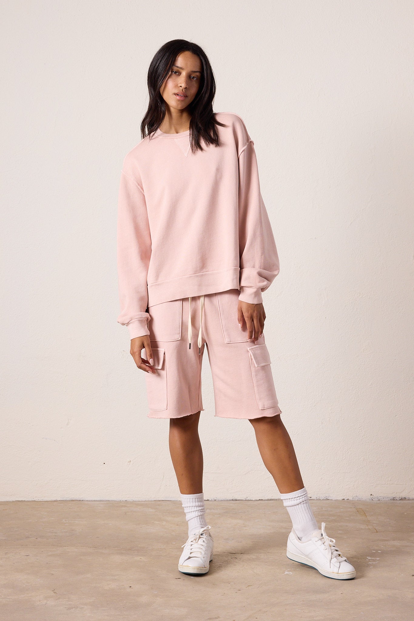 Perry Relaxed Loop Terry Cargo Short