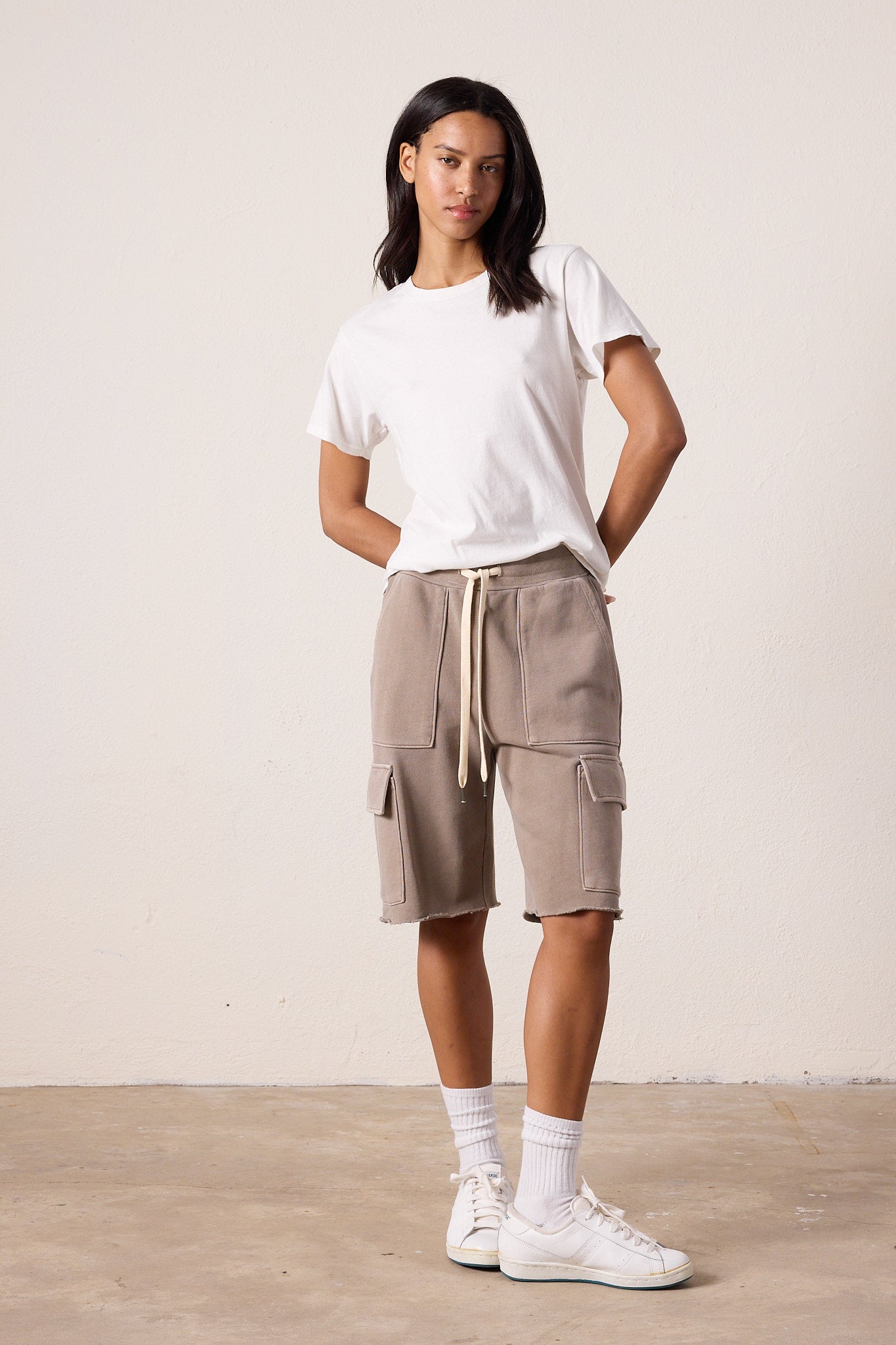 Perry Relaxed Loop Terry Cargo Short