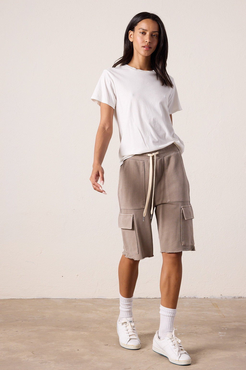 Perry Relaxed Loop Terry Cargo Short