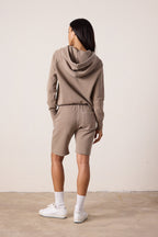 Lisse Fitted Loop Terry Hoodie