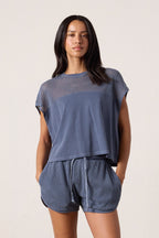 Noah Mesh Jersey Muscle Tank