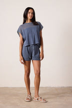 Noah Mesh Jersey Muscle Tank