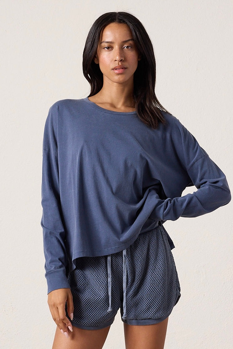 Abby Loose Fit Fine Jersey Tee