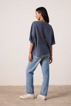 Ryan Oversized Mesh Jersey Tee