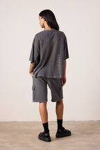 Perry Relaxed Loop Terry Cargo Short
