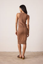 Jemma Cotton Knit Sweater Skirt