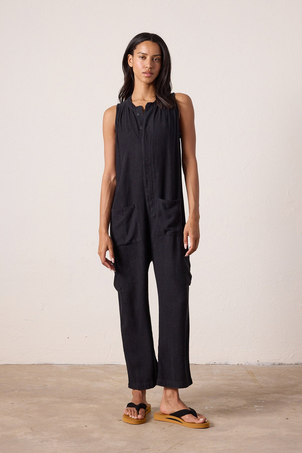 Silva Relaxed Linen Viscose Romper