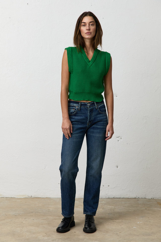 Cruz Shrunken Vest Hover Image