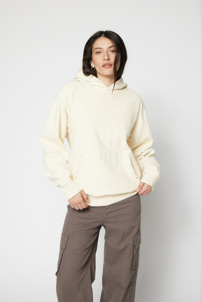 SRPLS Studded and Repaired Hoodie Main Image